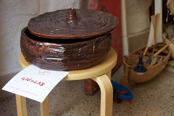 pentola in ceramica da forno tiella